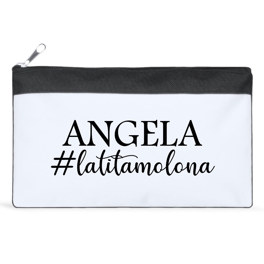 Neceser estuche con nombre personalizado «La tita molona»