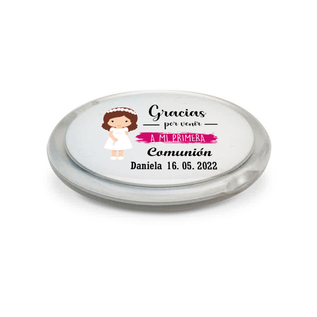 Espejo plegable con dos espejos detalle de Primera Comunión - Imagen 2