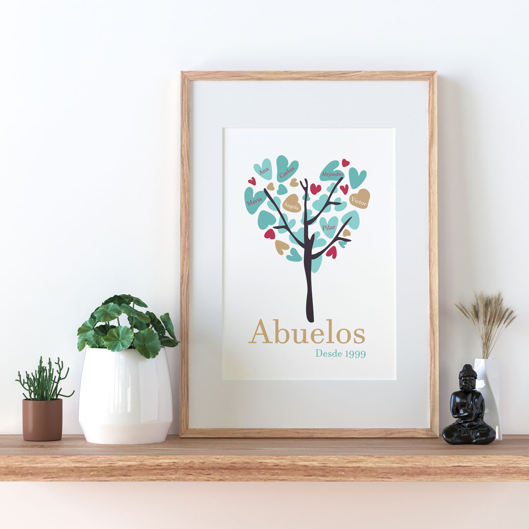 Cuadro somos Abuelos desde...