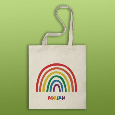 Bolsa personalizada Arcoíris