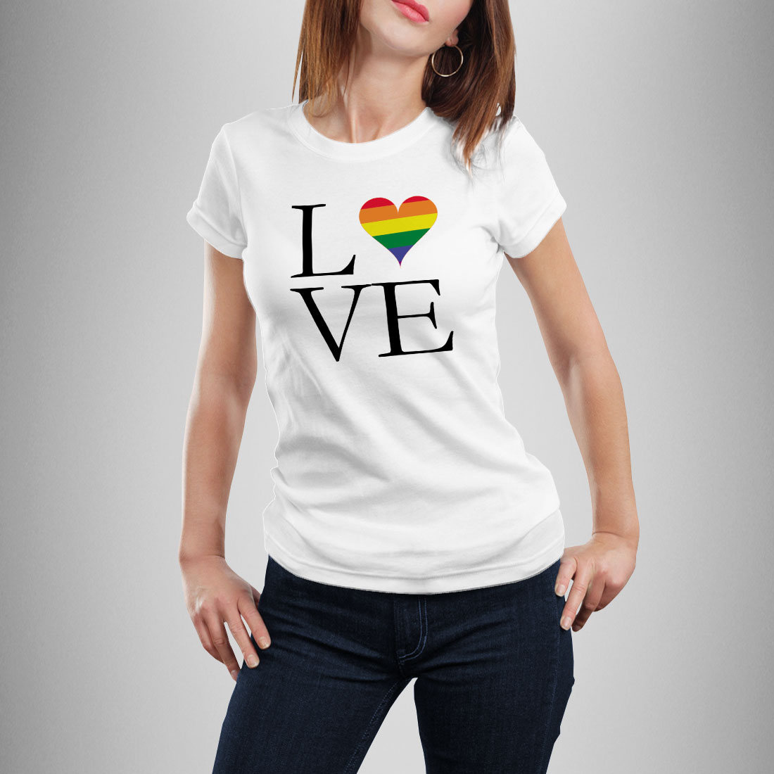 Camiseta Orgullo LOVE