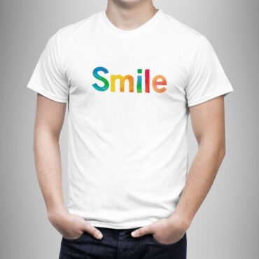 Camiseta Smile -colección acuarela-