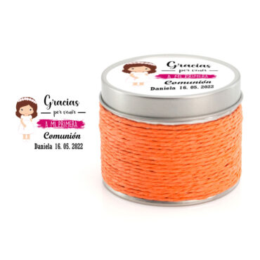 Vela aromática detalle de Primera Comunión