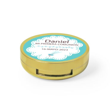 Bálsamo labial con espejo detalle de Primera Comunión modelo Mayo