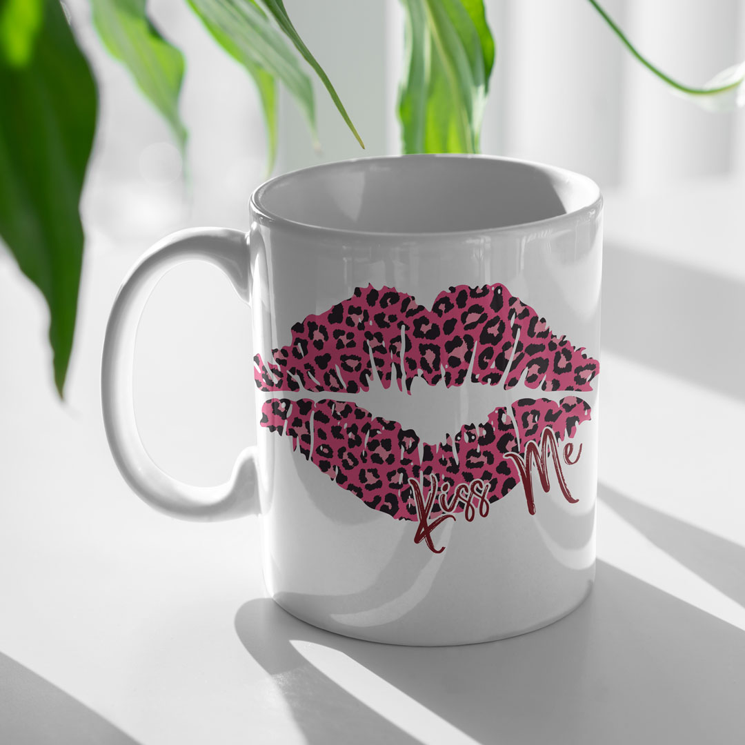 Taza "Kiss me"