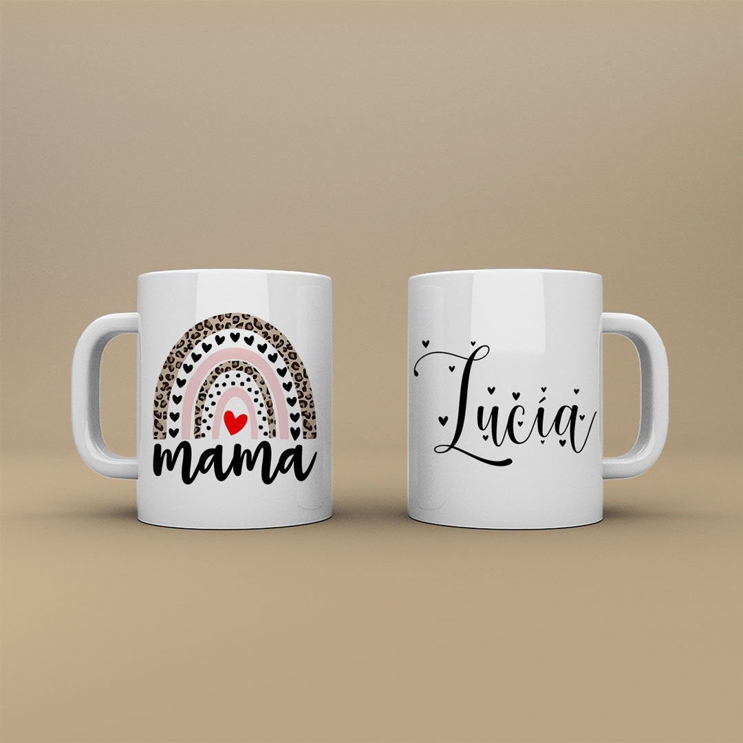 Taza personalizada "El amor es mamá"