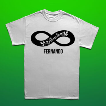 Camiseta diseño "Abuelos amor infinito"