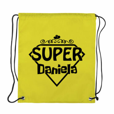 Mochila para merienda personalizada "Super"