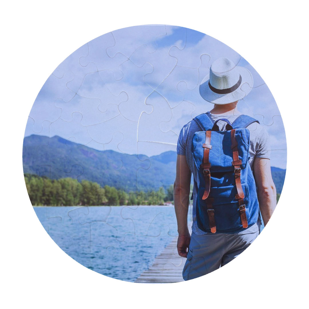 Puzzle redondo para personalizar