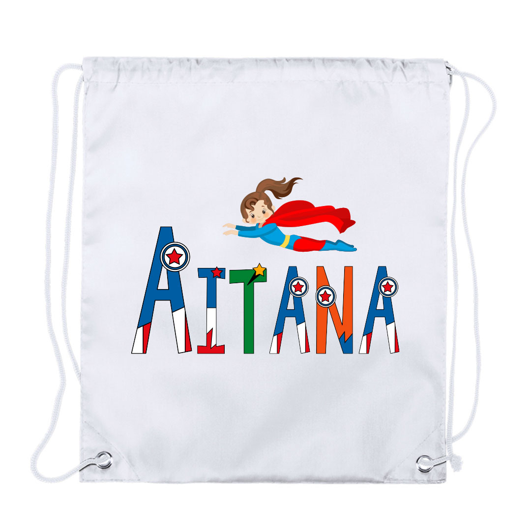 Mochila para niño personalizada modelo “Supergirl"