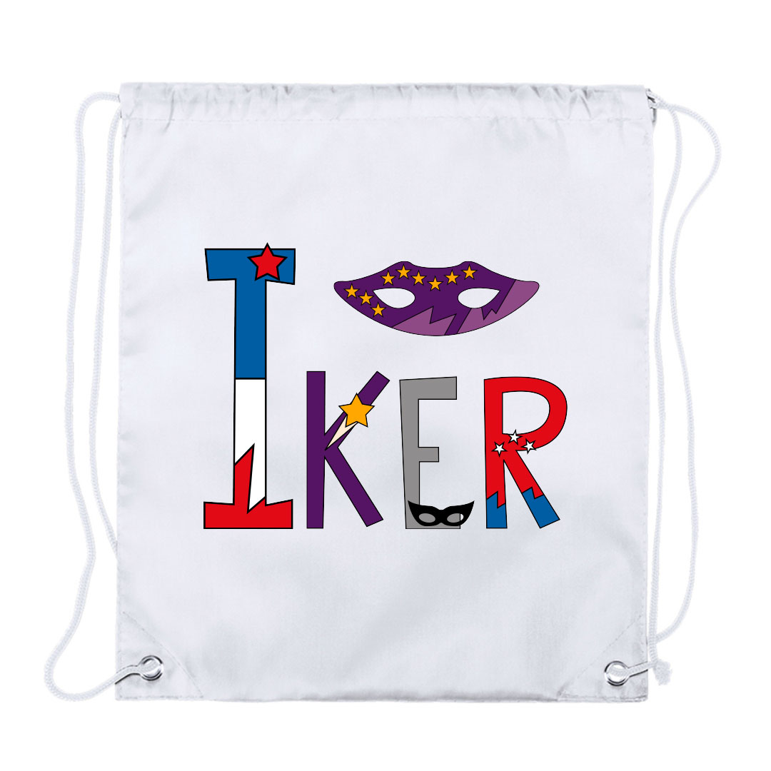 Mochila para niño personalizada modelo “Máscara boy"