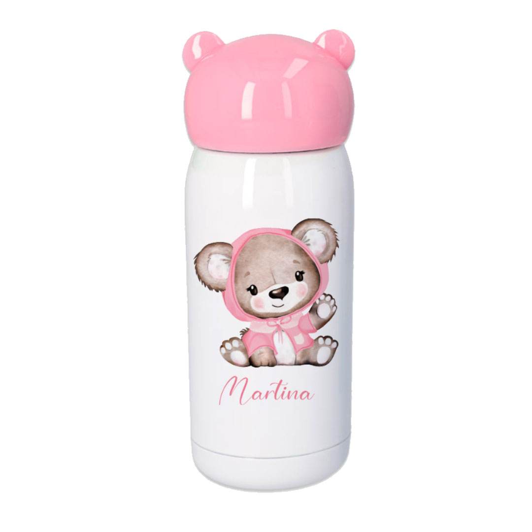 Termo infantil personalizado modelo "Osito de peluche"