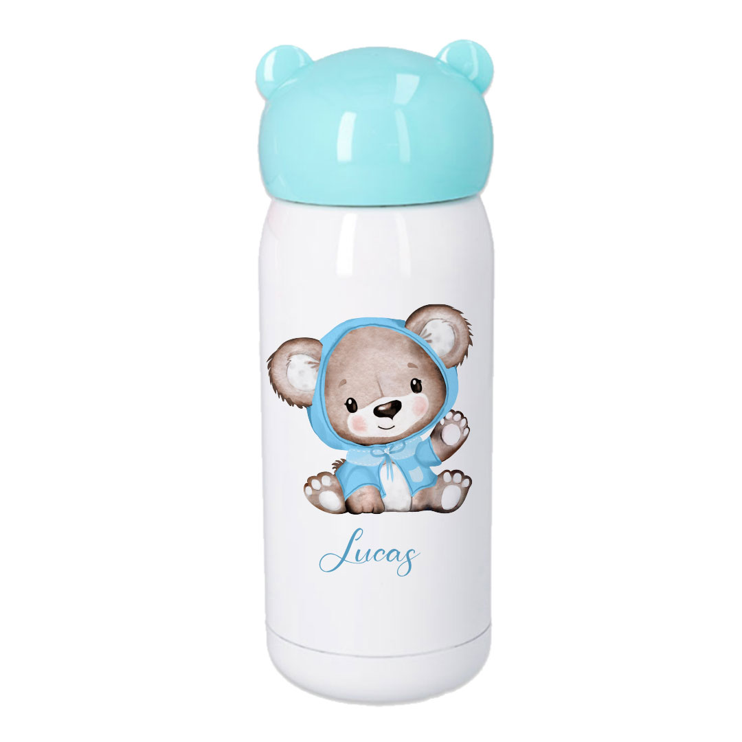 Termo infantil personalizado modelo "Osito de peluche"