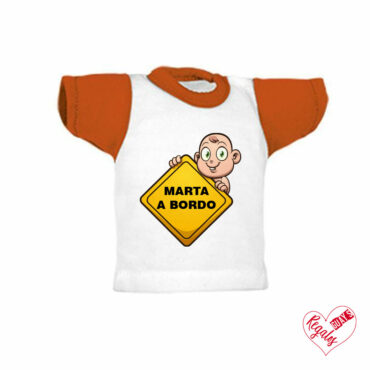 Minicamiseta personalizada