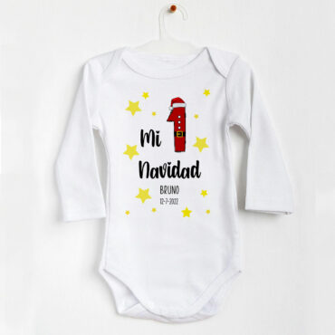 Body navideño personalizado “Mi Navidad 1”