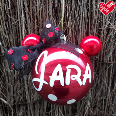 Bolas de Navidad Personalizadas con detalles infantiles
