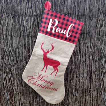 Calcetín Navidad personalizado - Merry Christmas