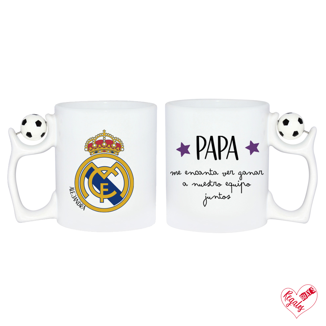 Taza personalizada "Juntos con nuestro equipo" Modelo 1