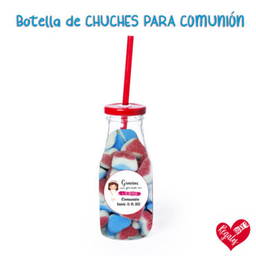 Botella de chuches para Comunión