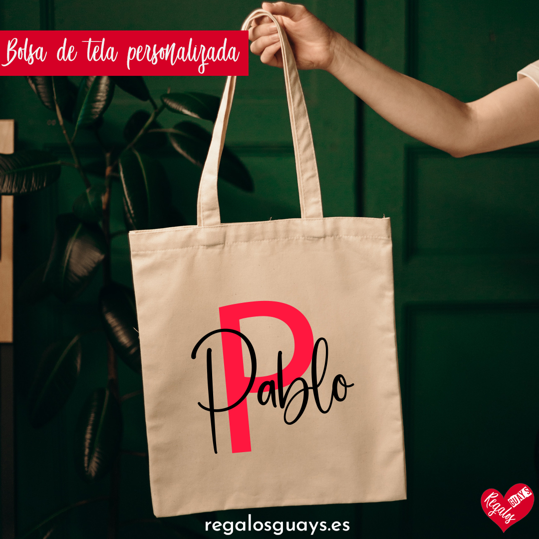 Bolsa personalizada "Inicial y Nombre" - Imagen 2