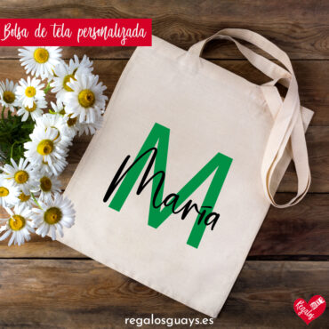 Bolsa personalizada "Inicial y Nombre"