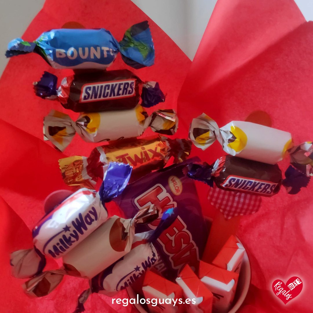 Taza personalizada con chocolatinas - Imagen 4