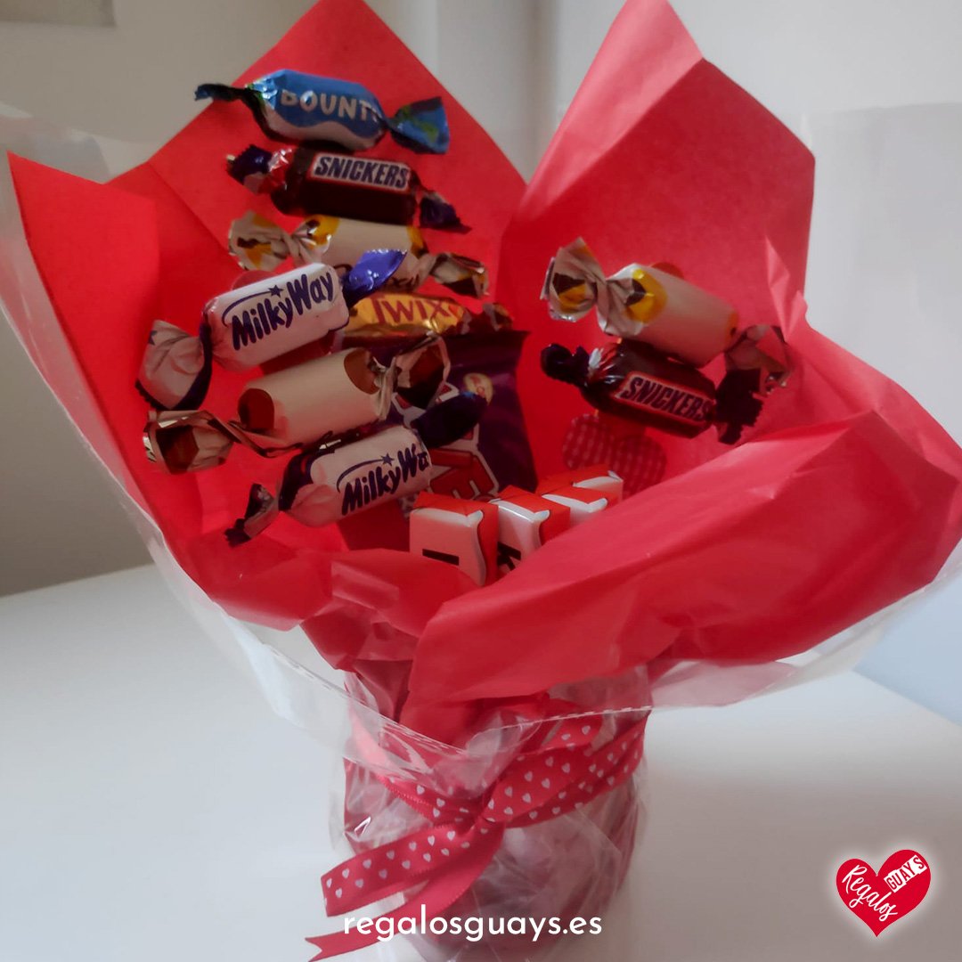 Taza personalizada con chocolatinas - Imagen 2