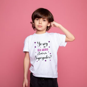 Camiseta personalizada ¿Cuál es tu superpoder?