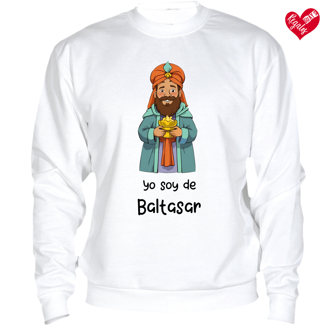 Sudadera "Yo soy de Baltasar" Modelo 2