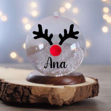 Bolas de Navidad Personalizadas Modelo Reno