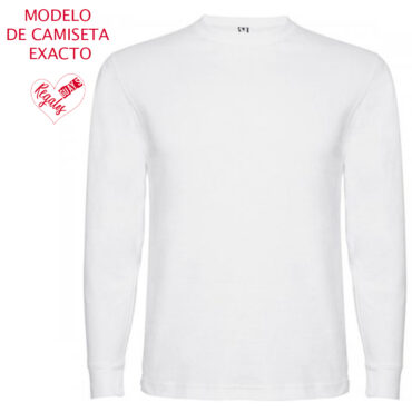 Camiseta manga larga blanca