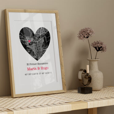 Póster personalizado "Primer encuentro"