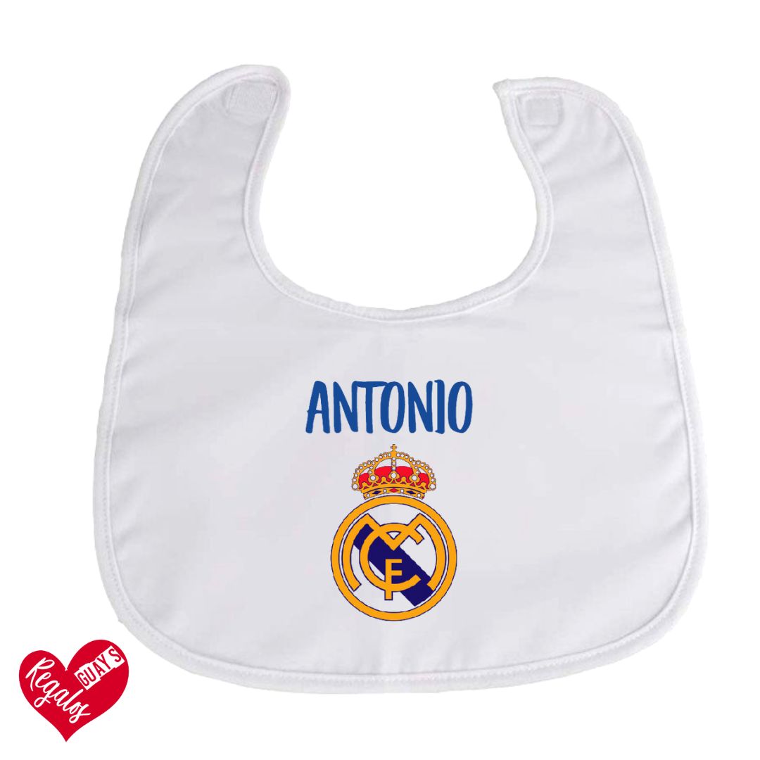 Babero personalizado “Mi equipo y yo"