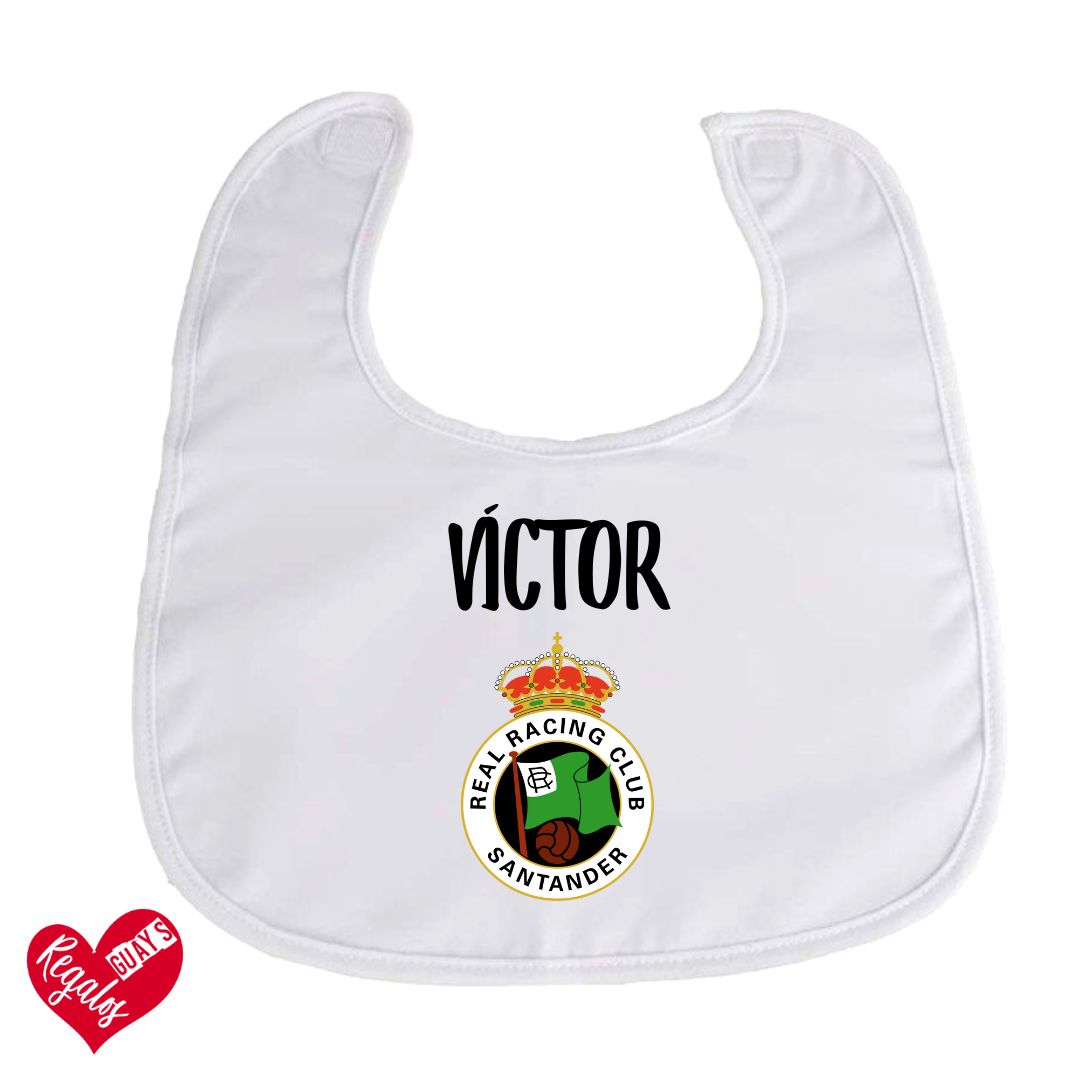 Babero personalizado “Mi equipo y yo"