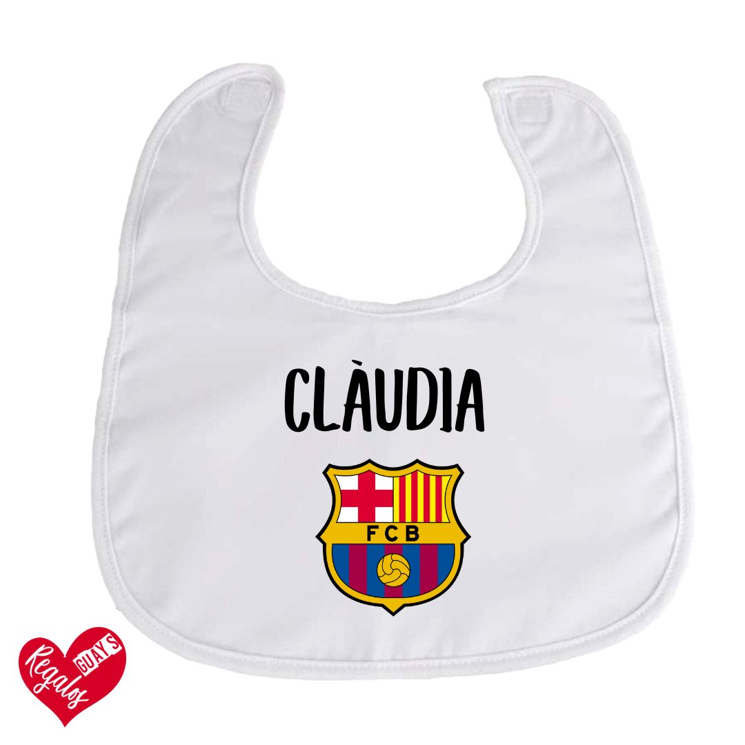 Babero personalizado “Mi equipo y yo"