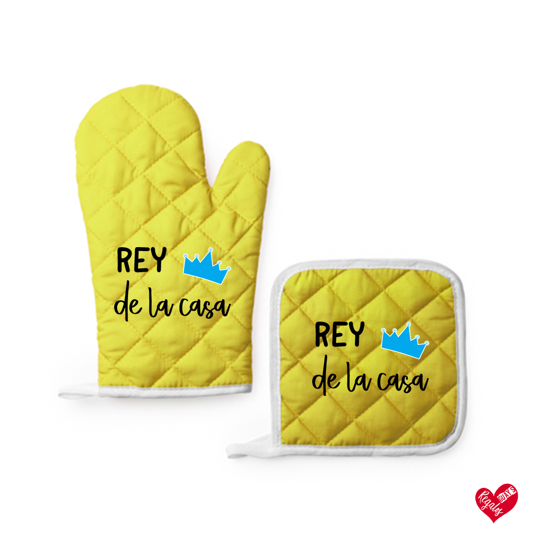 Set de cocina personalizado "Rey de la casa"