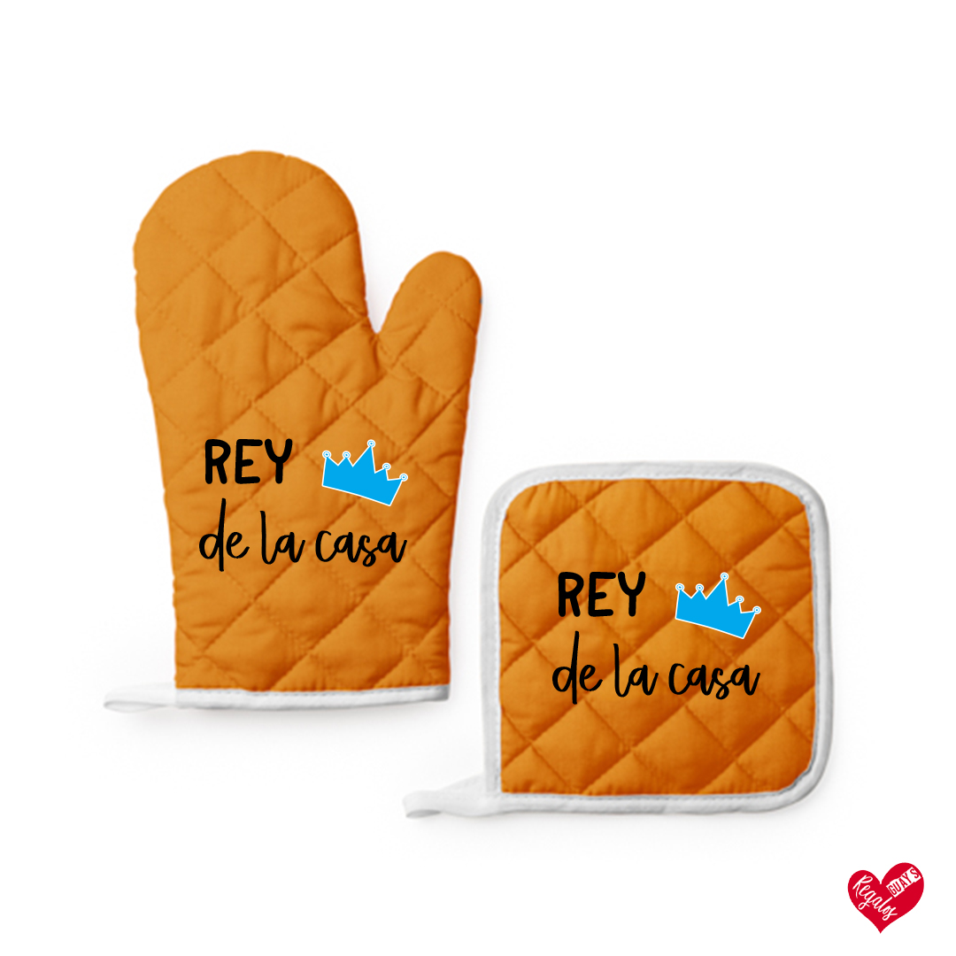 Set de cocina personalizado "Rey de la casa"
