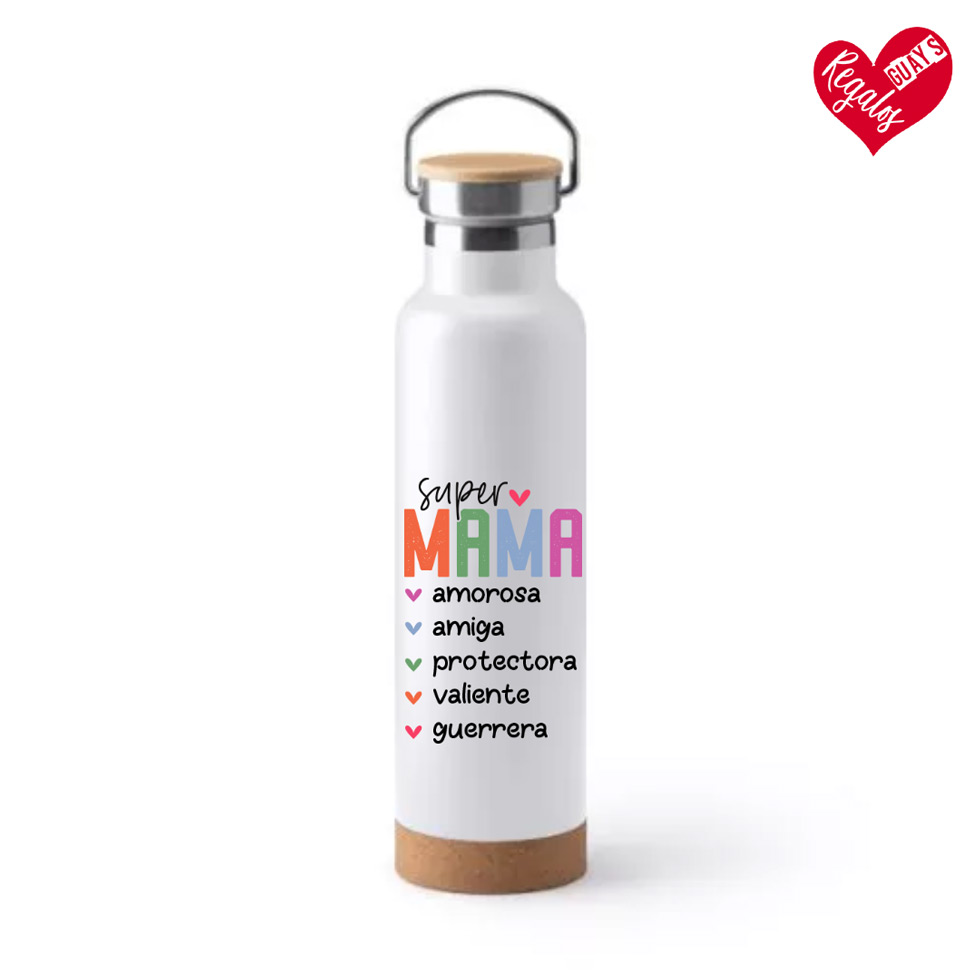 Bidón térmico “Súper Mamá”