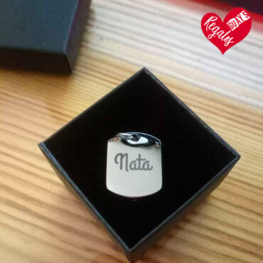 Colgante personalizado para cenizas de mascota