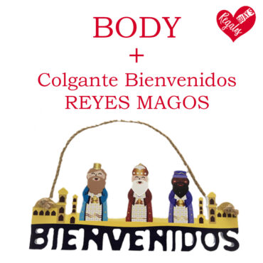 Body bebé “Mis Primeros Reyes” + Colgante
