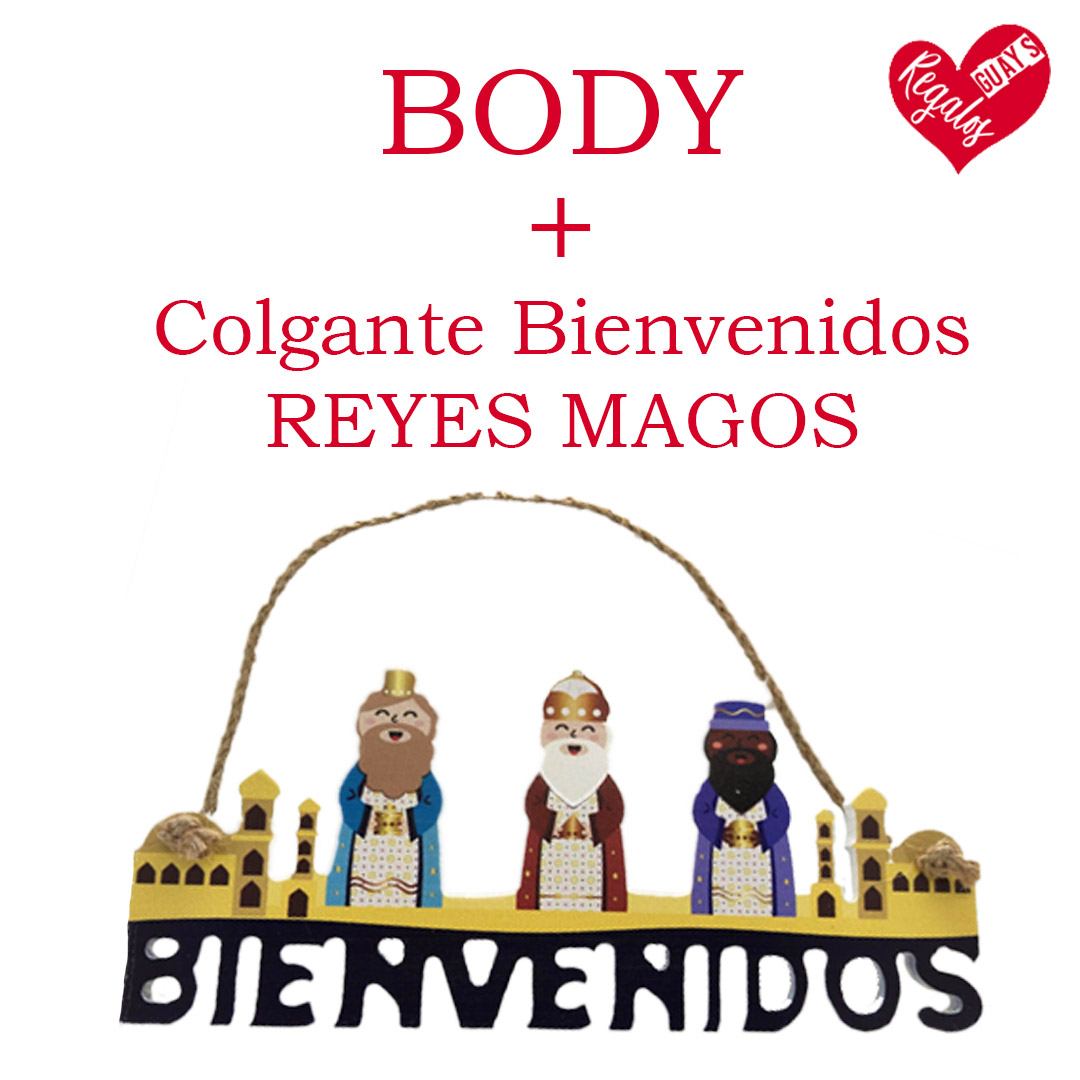 Body bebé “Mis Primeros Reyes” + Colgante